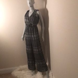 Cute black and white one piece romper